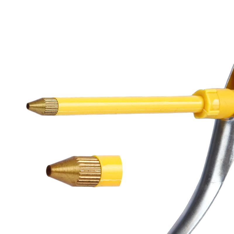 欧克 高压机油壶手动长嘴加油器机油枪 碳钢250gOK-4009/个高清大图