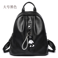 领头鸟2020新款双肩包女韩版简约百搭软皮背包学院风休闲女士双背包潮女