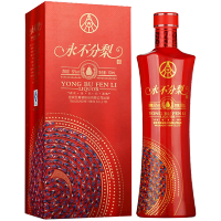 [中华特色]河北供销馆 永不分梨 52度红盒 500ml单瓶装 五粮液股份公司出品浓香型白酒