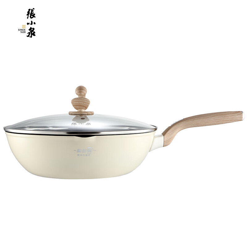 张小泉鱼跃龙门不粘炒锅 C32590100 32cm(个)