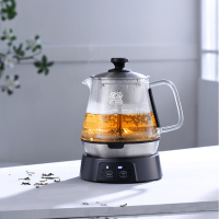 吉谷煮茶器德系高硼硅玻璃壶养生壶恒温蒸茶器居家电水壶四档恒温一壶两用 TA005(1.1L)