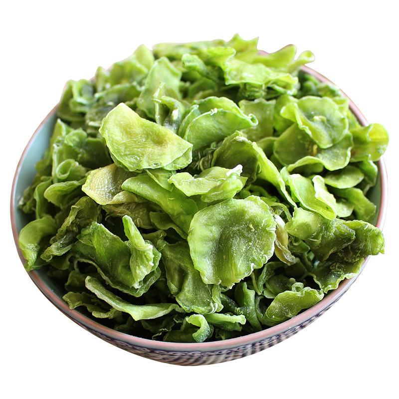 莴笋干500g脆莴笋干片脱水蔬菜非贡菜视频