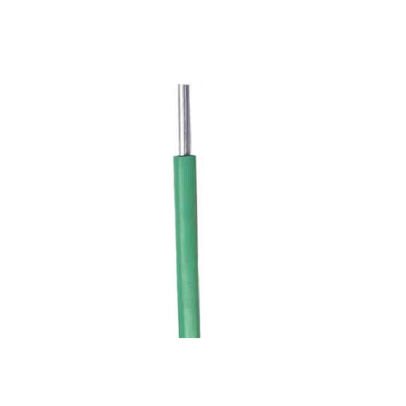 绵缆 铝芯聚氯乙烯绝缘电线 BLV-2.5绿色450/750V 卷高清大图