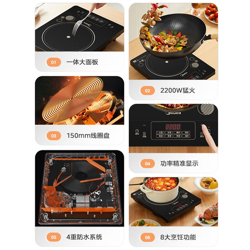 美的(Midea) 电磁炉 MC-DZ03SZ高清大图