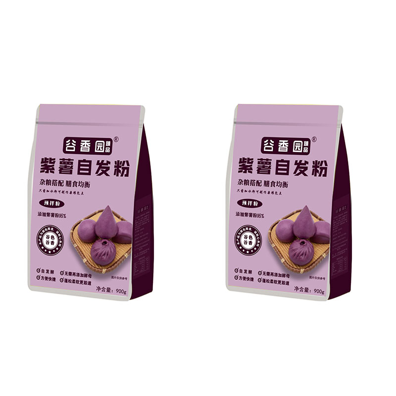 谷香园臻品 紫薯自发粉 900g*2袋