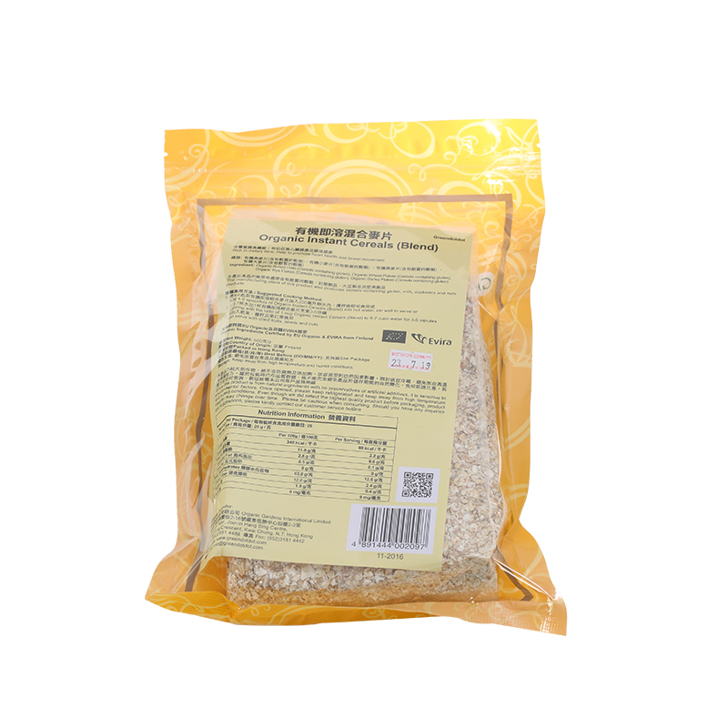 点点绿有机速溶混合麦片500g