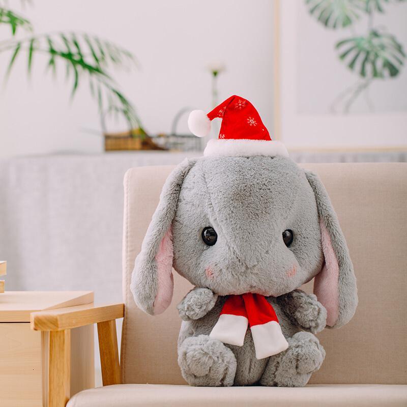 长耳朵垂耳兔超大兔子毛绒玩具公仔网红玩偶布娃娃抱枕粉色公主兔坐姿