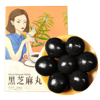 聚修堂(JUXIUTANG) 黑芝麻丸 200克/盒装九蒸九晒黑芝麻丸20丸装