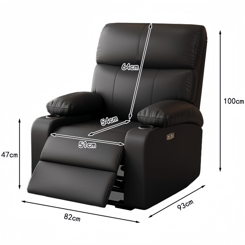 豫龙都 躺椅 皮质 张高清大图