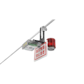 傲芒 AM-BZD-04 3W 单头语音太阳能警示灯 (计价单位：台) 红色 1W 红色