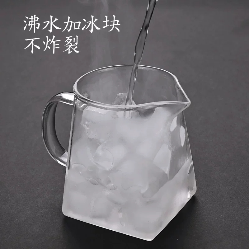 加厚公道杯450ml+双耳茶漏组高清大图
