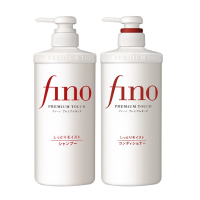 2瓶 | 资生堂FINO美容复合精华 洗护套装 (洗发水550ml+护发素550ml)滋润顺滑