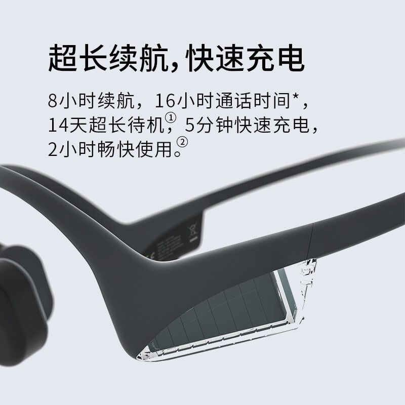 Shokz韶音ASC100 OpenComm 骨传导蓝牙通话耳机开车专用商务无线耳麦