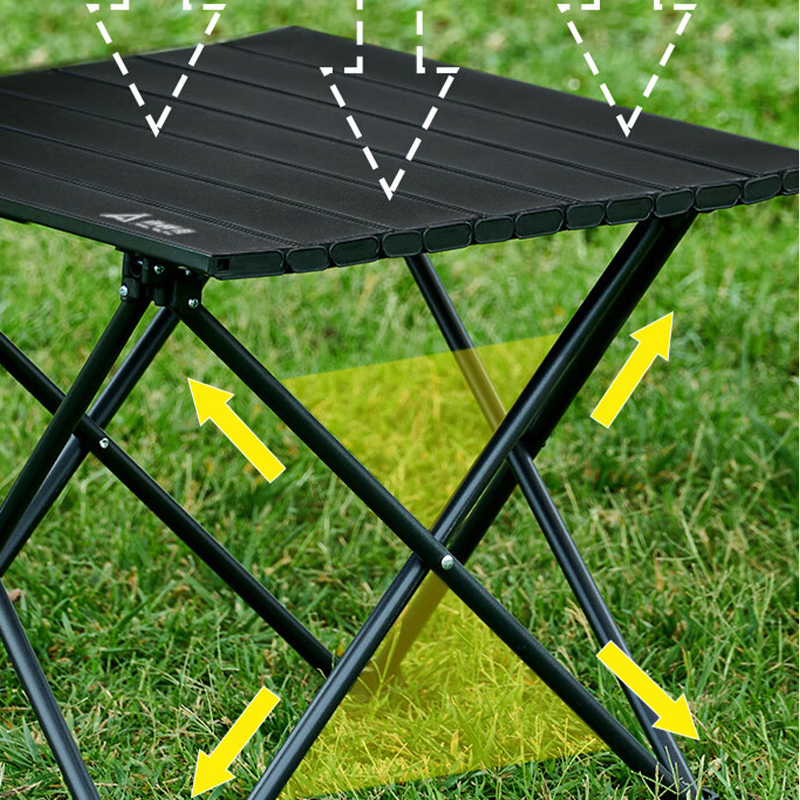 尚烤佳折叠桌轻量便携折叠易携稳固耐用简约百搭轻享款LS-673高清大图