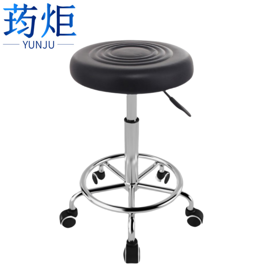 荺炬可升降吧台椅轮滑款个高清大图