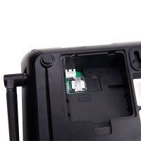 得力(deli)770插卡电话机 4G移动SIM卡通用无线座机可发短信 储存号码 商务办公家用固话黑色