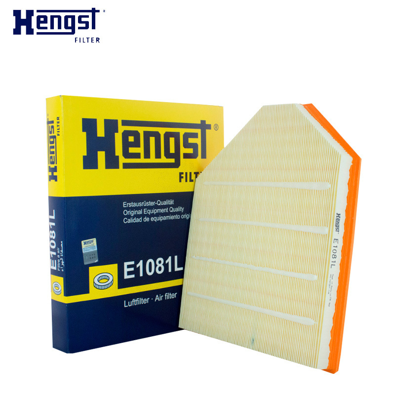 汉格斯特(hengst)空气滤E1081L适配宝马X3 20i/28i X4 20i/28i