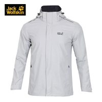 JackWolfskin18春季新款男子户外单冲防风连帽外套5118011