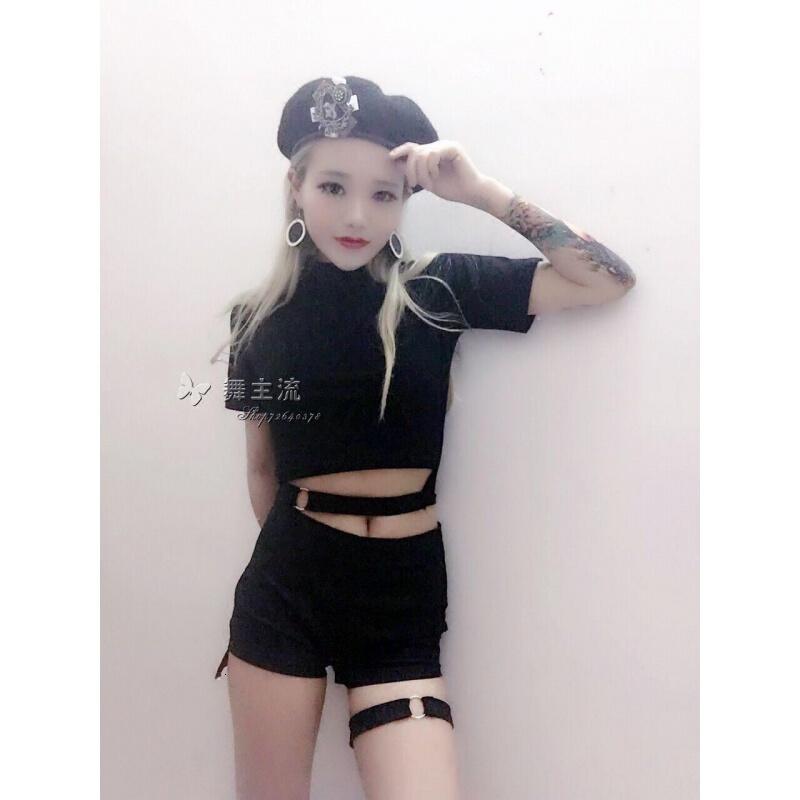 新款夜店酒吧dj女歌手舞台装ds演出服爵士舞服装jazz表演嘻哈街舞