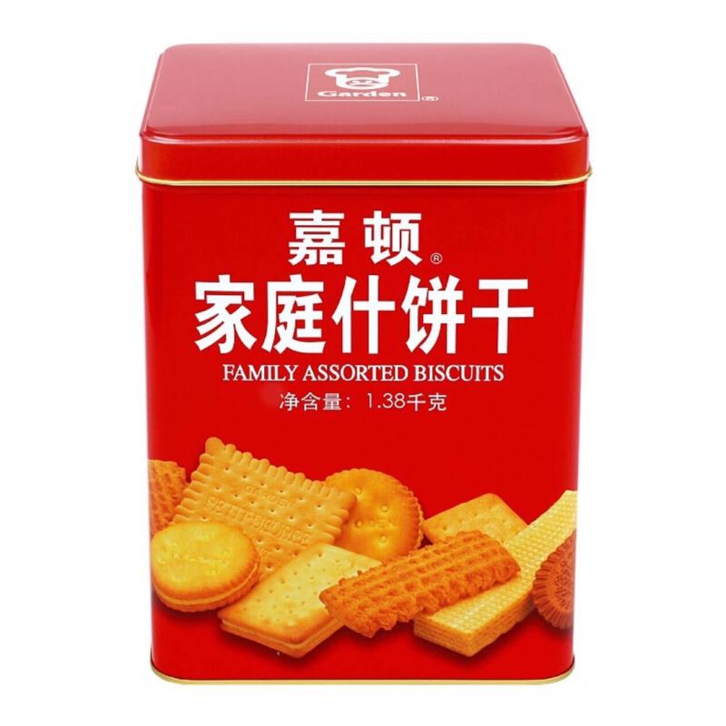 嘉顿 家庭什锦饼干 中秋送礼佳品办公室休闲零食分享装 聚会节庆礼盒 1380g