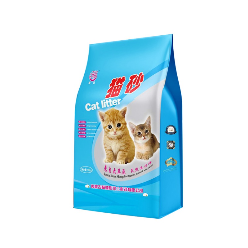 猫砂10公斤茉莉花香膨润土结团低尘20斤猫沙10kg 10公斤