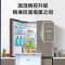 美的(Midea)468升十字对开门冰箱 BCD-468WSGPZM 布朗棕-星烁