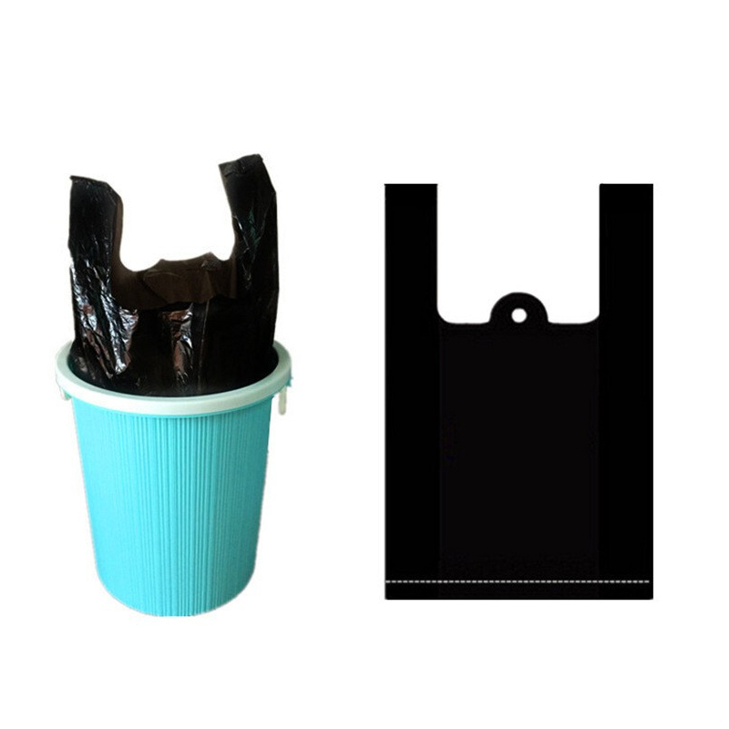 百旺达 黑色手提垃圾袋36cm*52cm 7g 50个/把 一把装