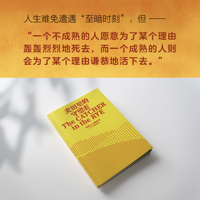 [正版]书店麦田里的守望者中文原著精装译林塞林格代表作美国文学经典青春成长阅读小说外国文学高清大图