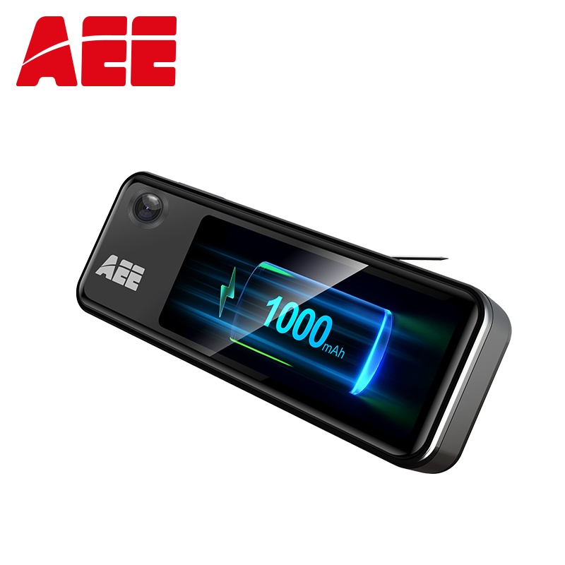 AEE DSJ-P3 工牌记录仪4G 浅灰色128G WIFI+独立定位胸牌4G触摸蓝牙