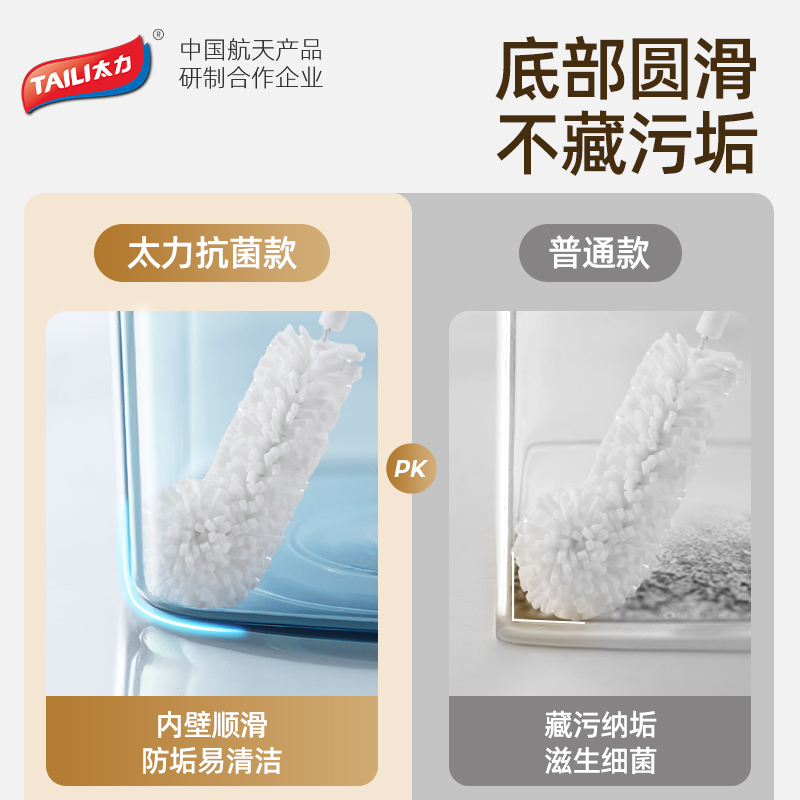 太力家庭洗漱杯儿童漱口杯情侣款防霉抗菌牙缸牙具置物架刷牙杯子-[三人款]水晶蓝+柠檬黄+蔷薇粉高清大图