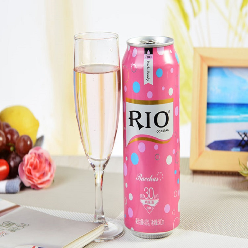 锐澳3度白桃味白兰地鸡尾酒500ml