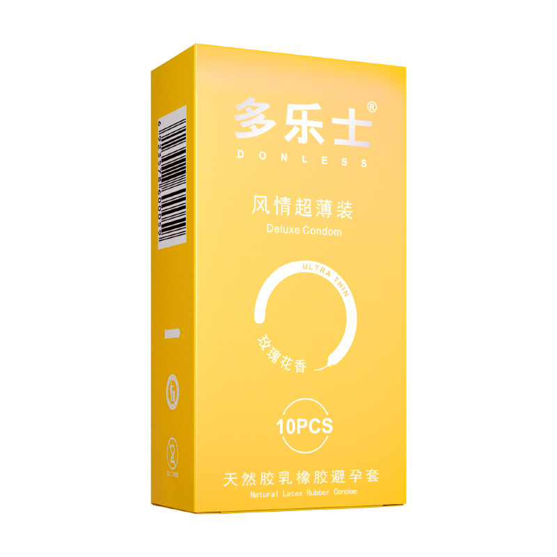 共60只 donless多乐士避孕套水多男用风情超薄浮点香氛大油量安全套保险套套子成人情趣计生用品