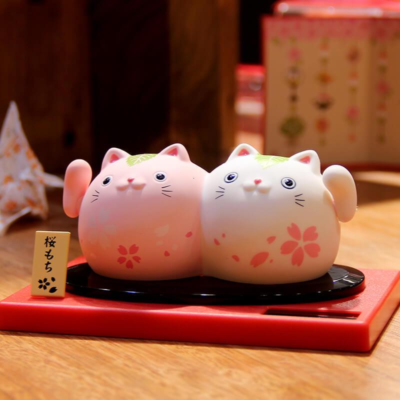 福缘猫自动招手办公室车载小摆件汽车迷你装饰品太阳能摇手猫 三维工匠 金色肥猫猫高清大图