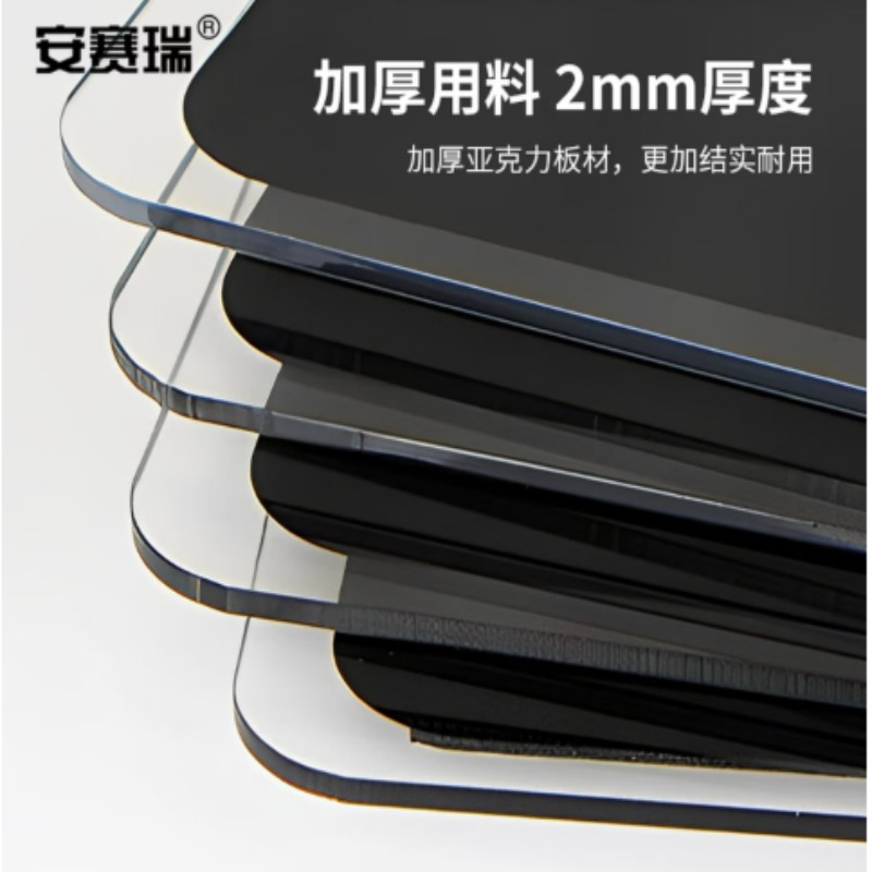 安赛瑞 亚克力标识 推拉门贴标识牌 公共标识导向提示牌 15×15cm 禁止吸烟 EA100127高清大图