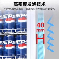 星星(XINGX)立式大型展示柜家用商用大容量冷藏保鲜柜风直冷超市便利店小卖部玻璃门啤酒饮料展示柜LSC-315C