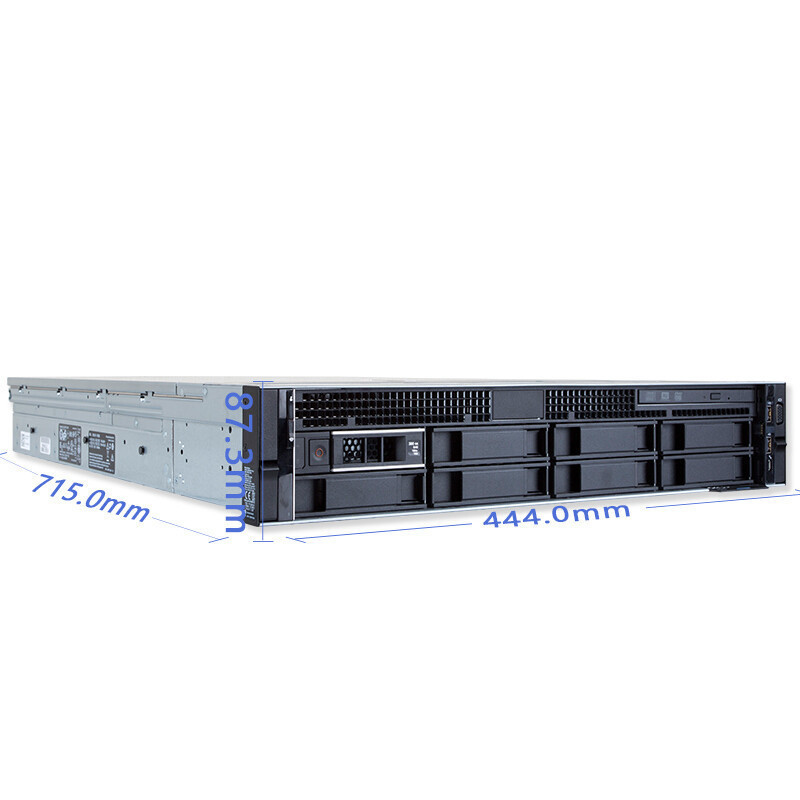 戴尔(DELL)PowerEdge R740服务器(铜牌3106*2 64G 3*1.8TB 450W*2 滑轨 三年)