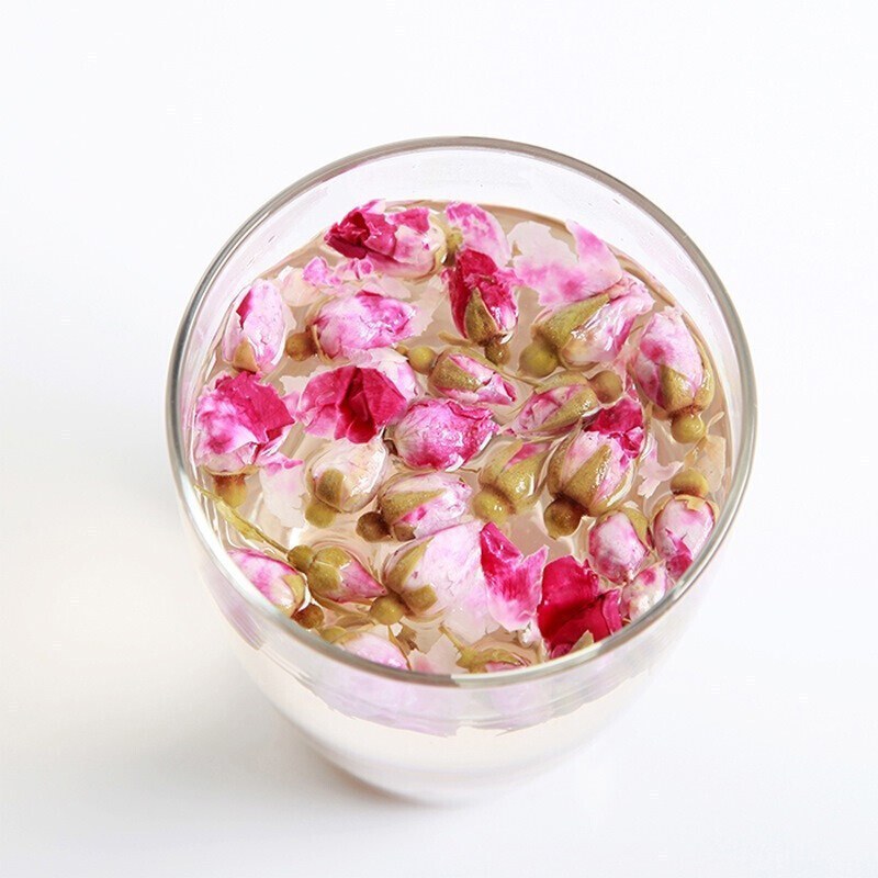 [囍尚堂] 玫瑰花茶55g/罐装 干玫瑰 平阴玫瑰花茶 花茶茶叶 花草茶 茶饮