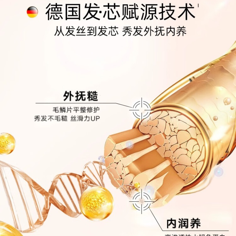施华蔻金纯洗发水(新)400ml高清大图