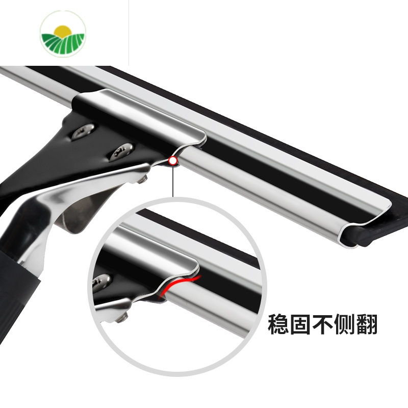 三维工匠擦玻璃器家用加长刮擦窗户器双面刮刀擦玻璃器