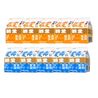 味全谷物新鲜屋280g*10盒 生椰燕麦5盒+紫米红豆5盒 限定维度燕麦 印尼进口椰浆 冷链运输新鲜直达