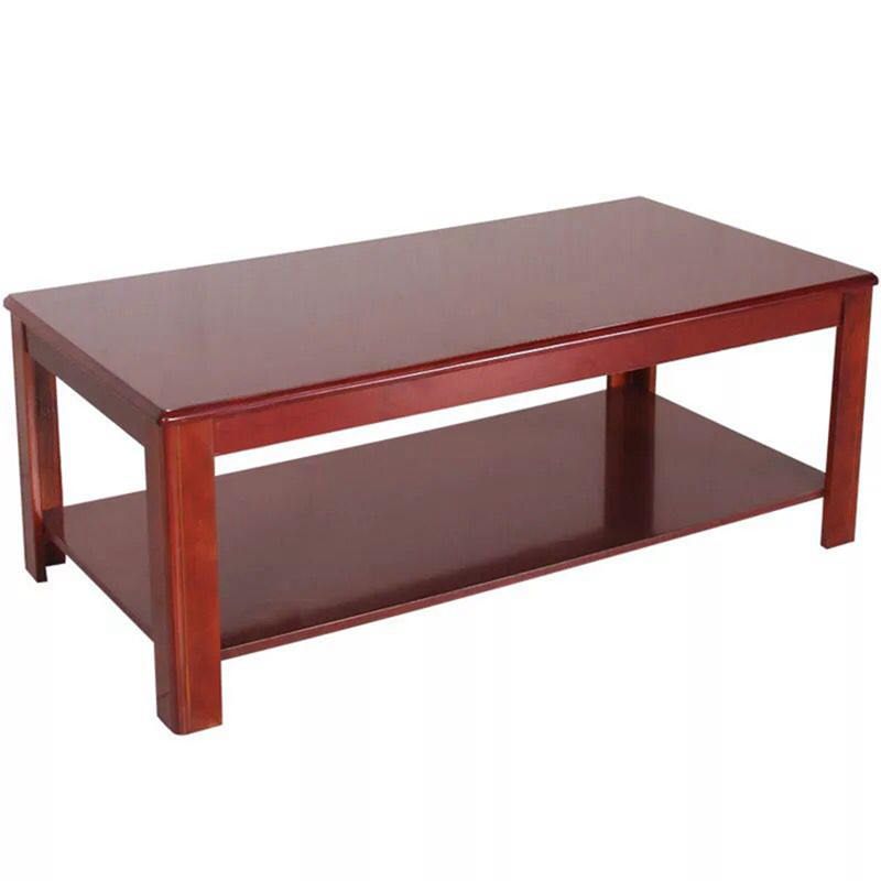 三金鑫 办公家具办公沙发现代简约商务定制沙发会客办公室沙发商务接待会客 茶几（120*60*45cm)