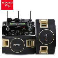 山水(SANSUI) SP2-11 卡包音响 家庭影院KTV专业卡拉OK套装 音箱功放点歌机 音响低音炮