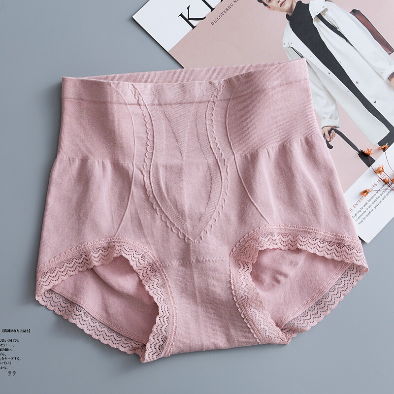 波迷娜bomina内裤女收腹中腰包臀无缝内裤女士莫代尔蕾丝边三角裤牛仔