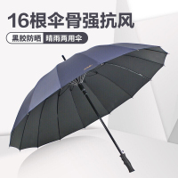 天堂 10009ELCJ加大加固碰击布黑胶自开商务直杆高尔夫太阳 金晴雨伞 1283 藏青