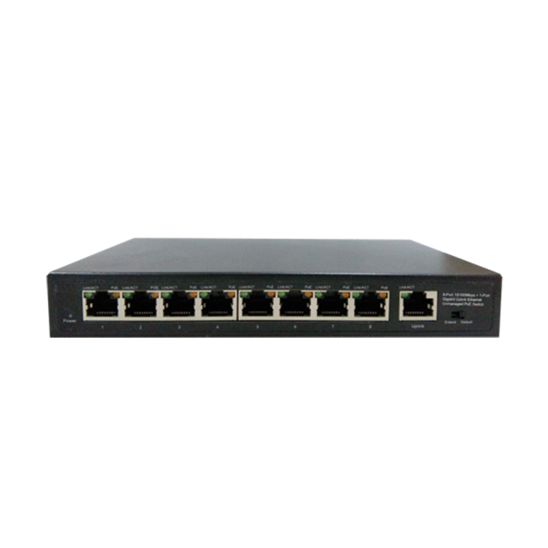 神州数码 Es1009G-POE 接入层POE交换机非网管铁壳交换机