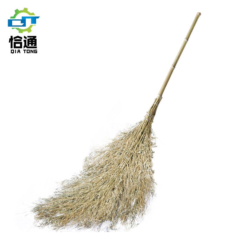 木柄竹扫把 大号高清大图