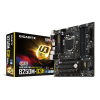技嘉（Gigabyte）B250M-D3H DDR4 LGA 1151/INTEL平台电脑主板