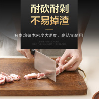 达乐丰 木质菜板 60*40*2CM 鸡翅木 无漆无蜡菜板 长方型木家用砧板 长方形案板 切菜板 大号面板 擀面板