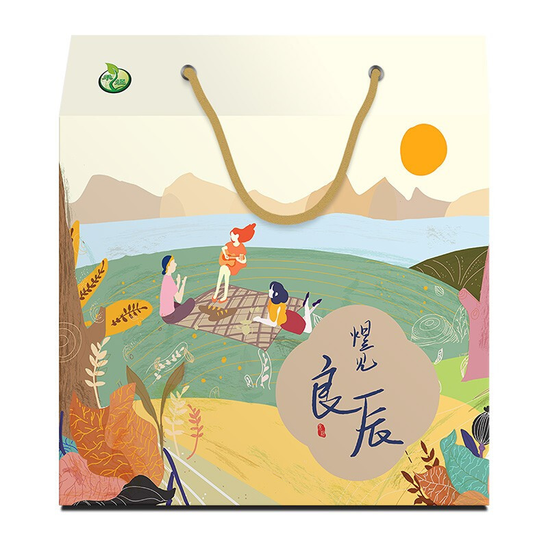 禾煜 干货礼盒 五谷杂粮 干货 粗粮 冰糖 枸杞 花茶 煜见良辰1838g