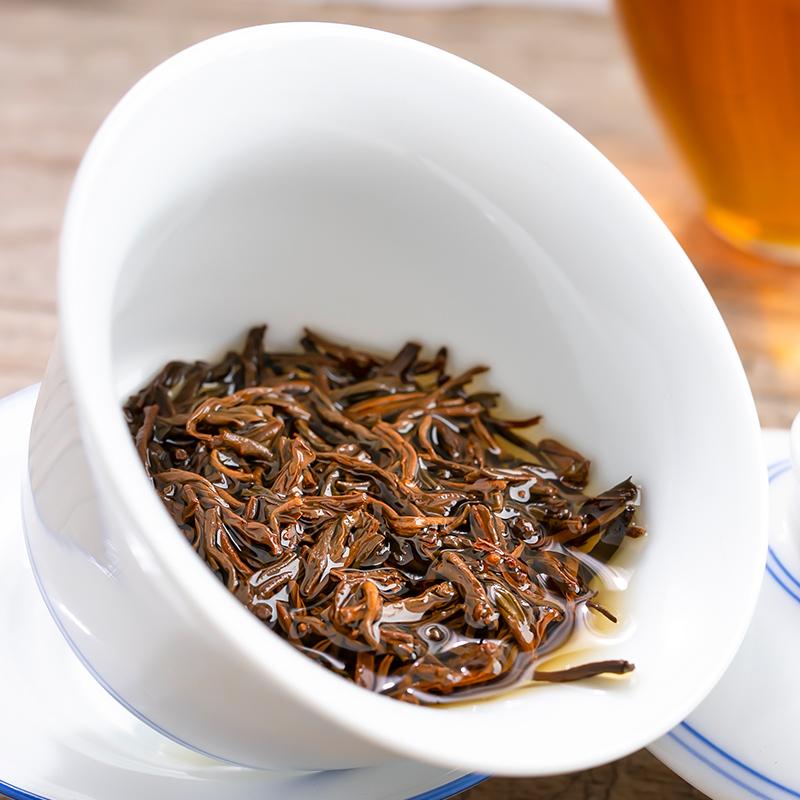 花家盛世黑檀木系列金骏眉 茶香浓郁 回甘生津 有机健康高清大图